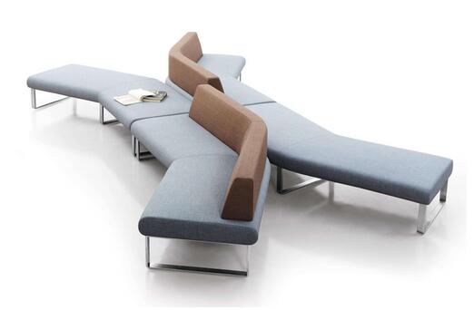 办公休息区沙发